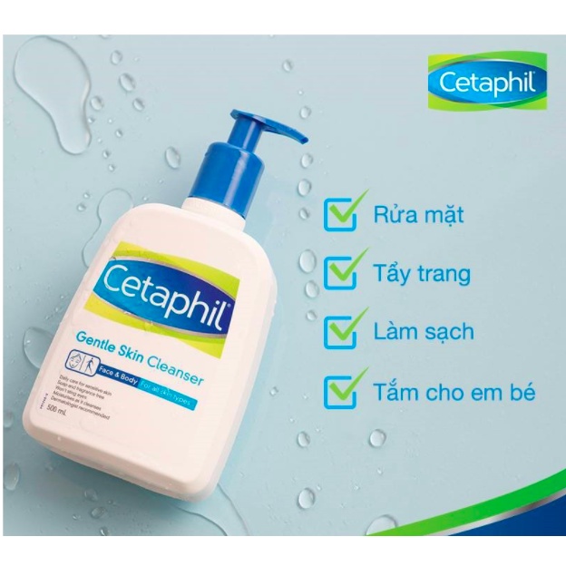 Sữa rửa mặt dịu nhẹ Cetaphil Gentle Skin Cleanser 125ml
