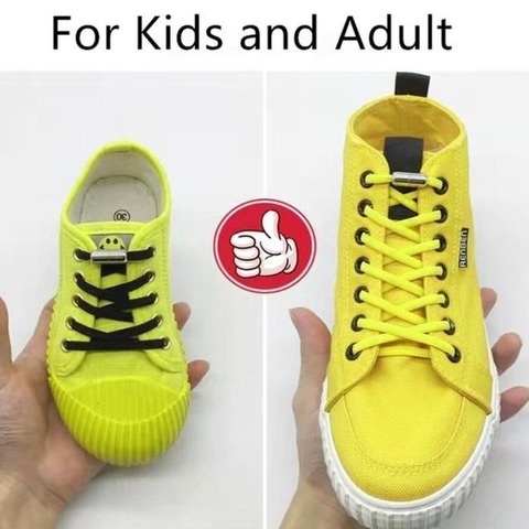 Dây Giày Thun Thể Thao Dây Giày Thun Không Dây Hình Bầu Dục Có Thể Buộc Dây Cho Giày Thể Thao