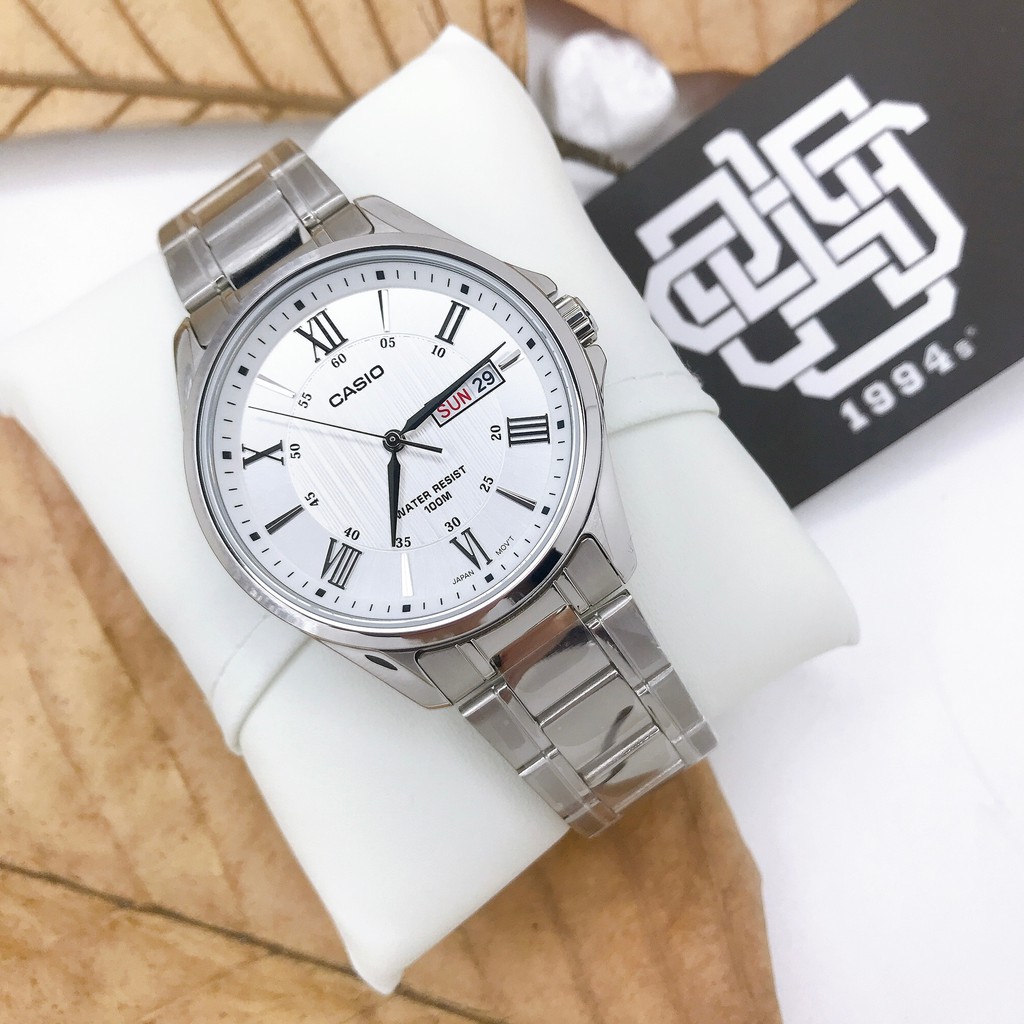 Đồng Hồ Nam Casio MTP-1384 / MTP-1384D-7A Hàng Chính Hãng 1994s WATCH