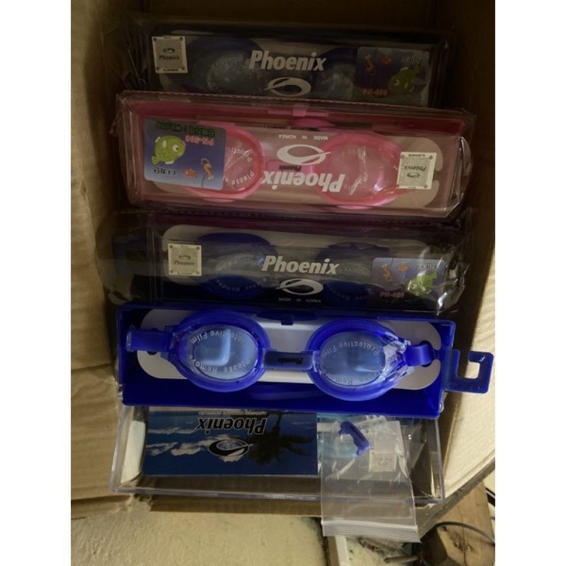 Kính bơi trẻ em Phoenix PN 506 - PN 506 nhiều màu sắc có miếng mũi thay thế