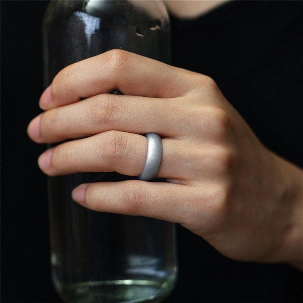 MIH Nhẫn Silicone Thể Thao Unisex Thoải Mái