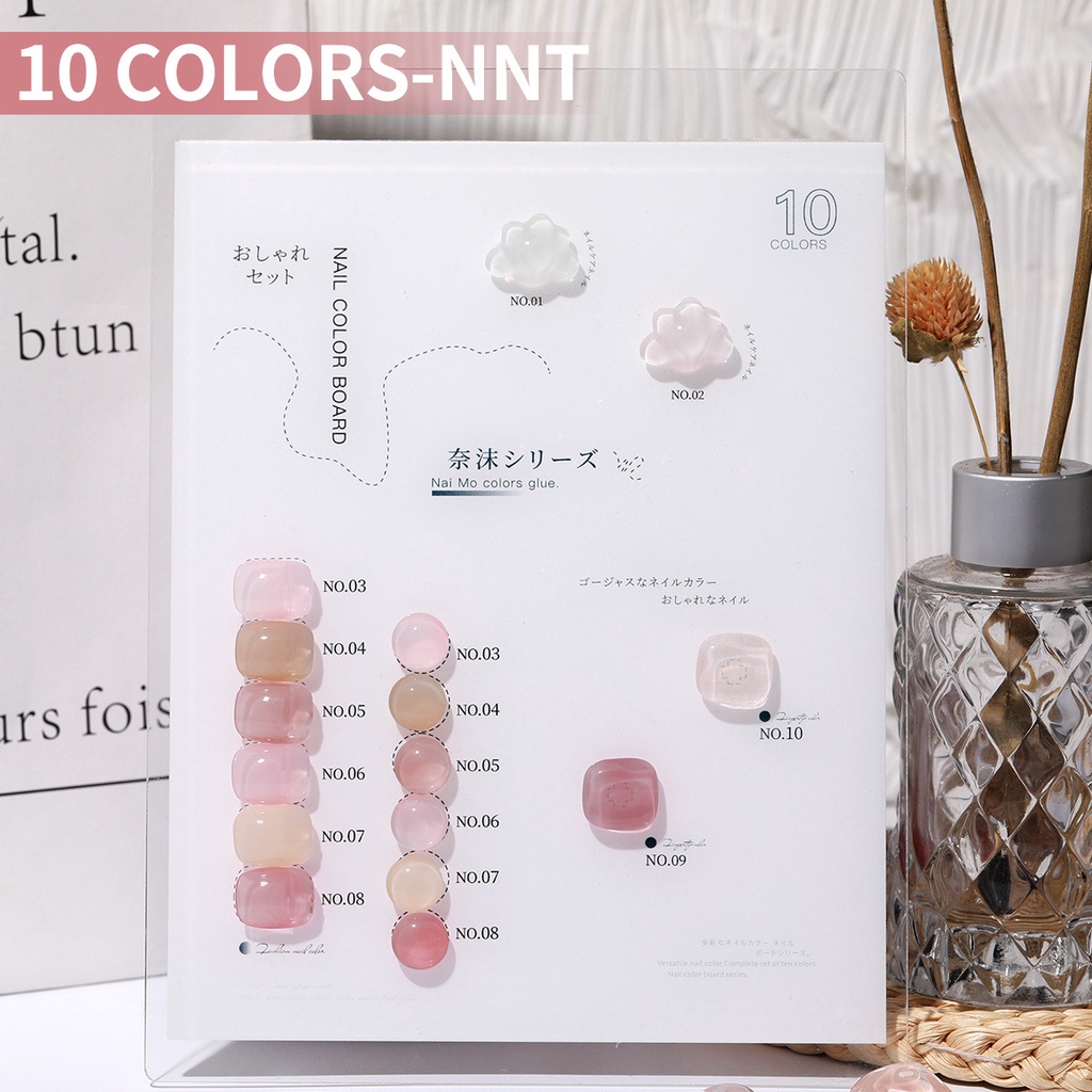 Sơn móng tay, sơn gel thạch As thạch mã NNT chai đỏ thạch  trong suốt chai 15ml chính hãng - ĐỒ NAIL VIỆT
