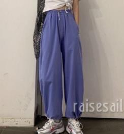 RS quần ống rộng Lưng Rút Dây Phong Cách Năng Động Trẻ Trung Dành Cho Nữ | BigBuy360 - bigbuy360.vn