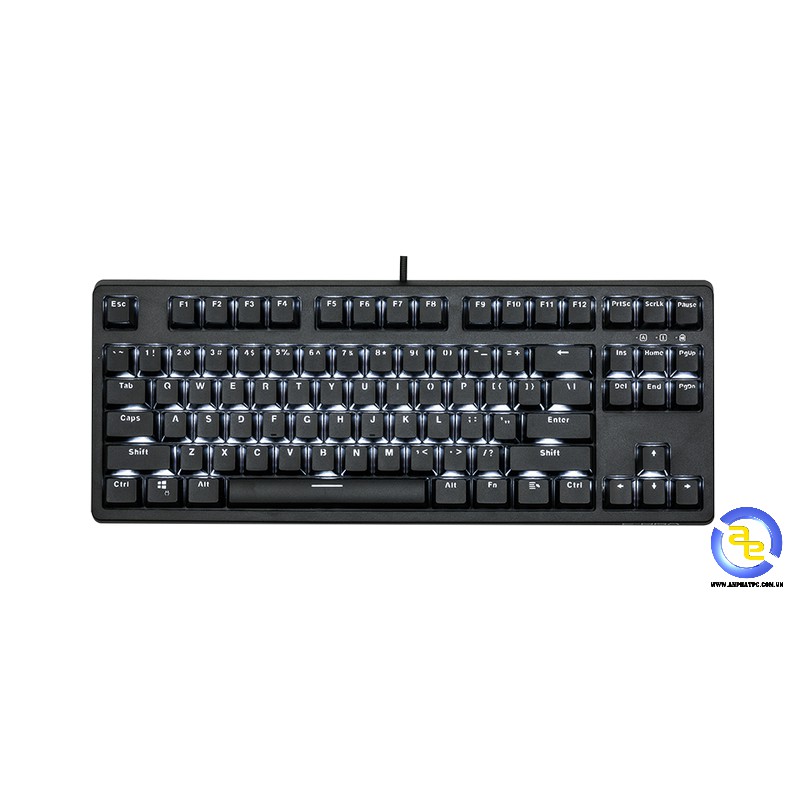 Bàn phím cơ EDRA EK387 Ver 2021 (Gateron/RGB Huano/Sky Dolch) Hàng mới chính hãng