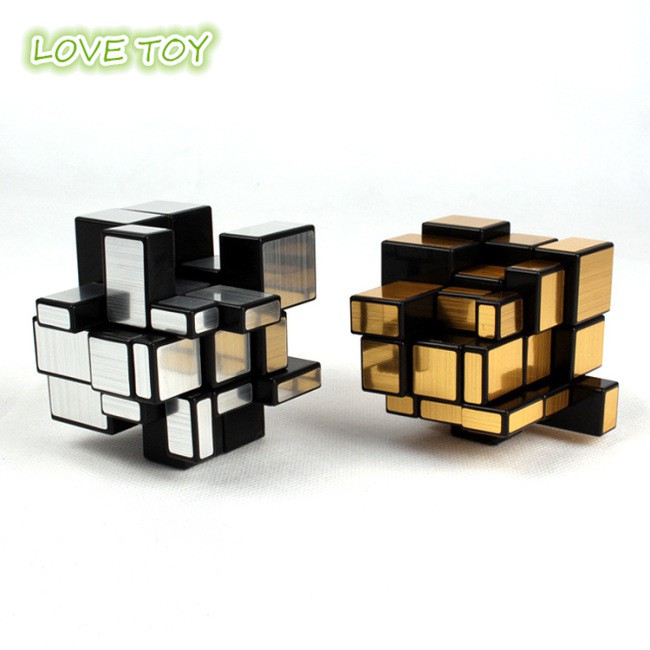 In Stock 3x3x3 Mirror Bump Magic Cube Smooth Twisty Puzzle Brain Trainer Educational Toys
