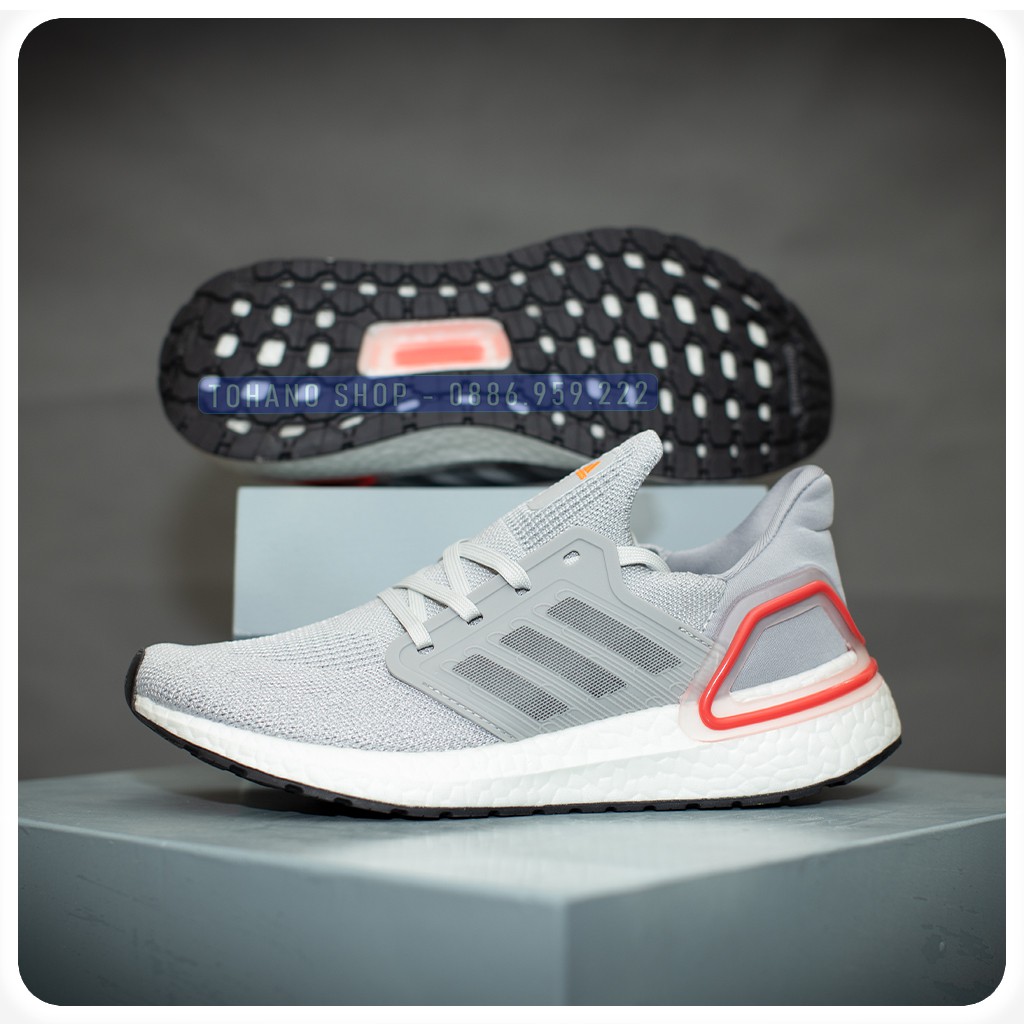 Giày Sneaker Giày Thể Thao Nam Nữ Ultra Boost 6.0 Màu Ghi | BigBuy360 - bigbuy360.vn