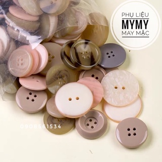 Nút nhựa áo quần áo khoác, phụ kiện, trang sức handmade