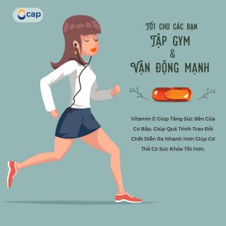 ECAP 400UI - VITAMIN E TỰ NHIÊN