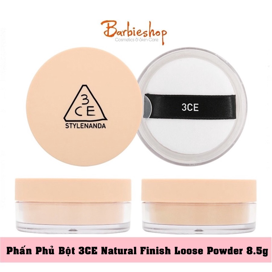 Phấn Phủ Bột Có Màu 3CE Natural Finish Loose Powder 8.5g