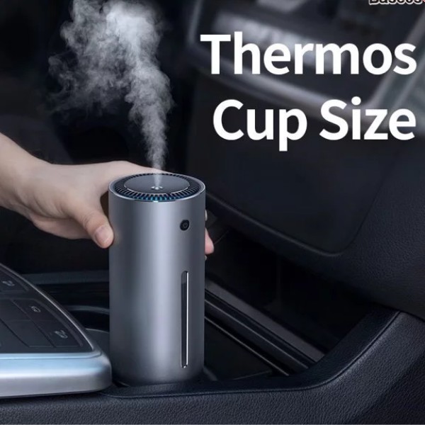 [Chính hãng-Sẵn] Máy phun sương tạo ẩm chuyên dùng cho xe hơi baseus 300ml Moisturizing Car Humidifier - New 100%