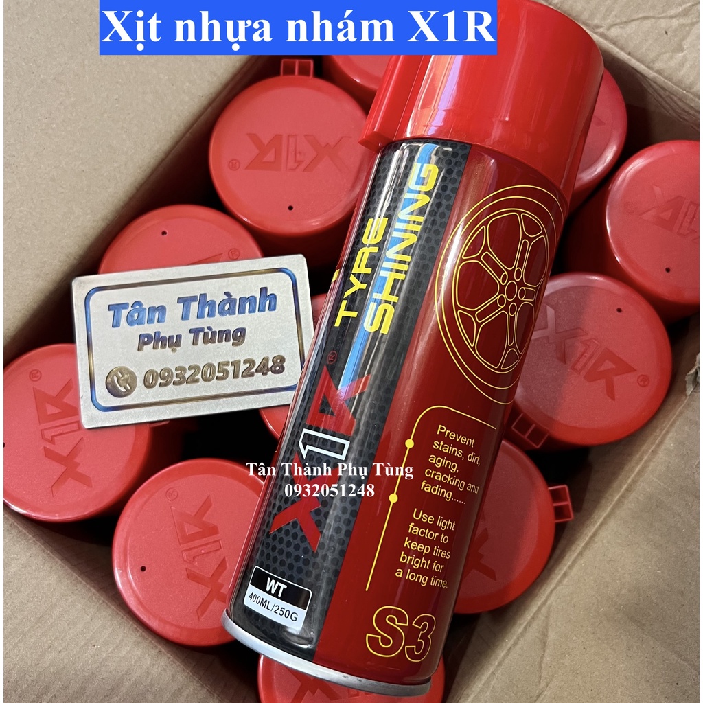 Phục hồi nhựa nhám, làm sạch vỏ xe X1R