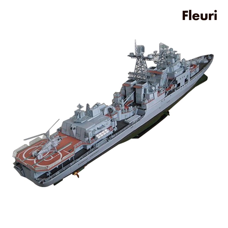 Mô hình tàu chiến Levchenko tỉ lệ 1 / 200 thời trang