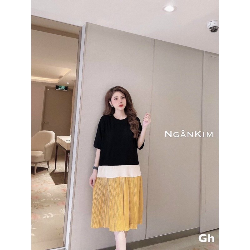 Váy bầu hàng thiết kế phi sai.