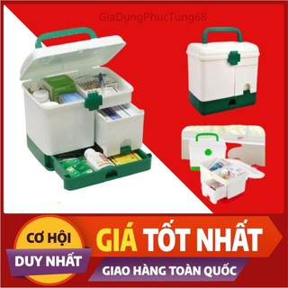 Tủ thuốc y tế gia đình đa năng 3 tầng