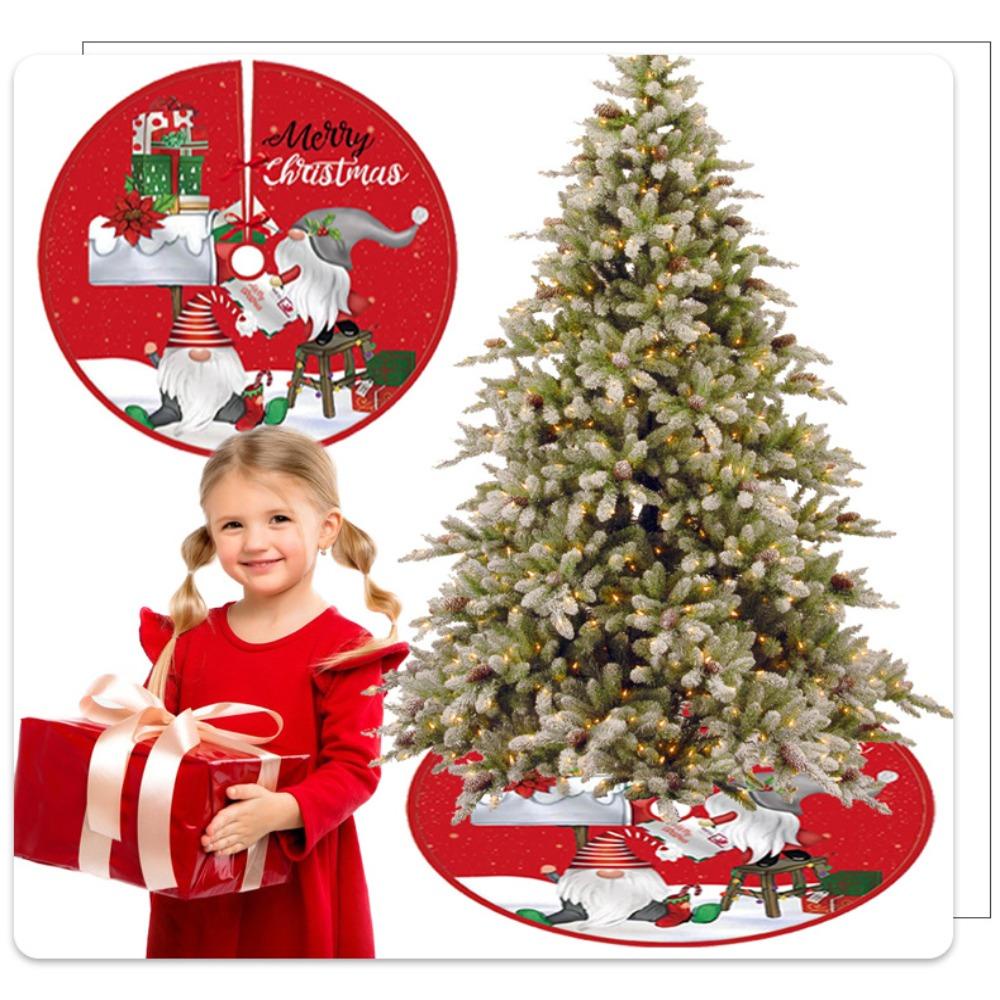 1 Thảm Lót Trang Trí Cây Thông Noel Dễ Thương