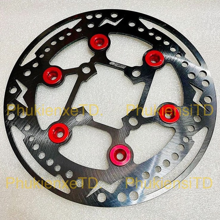 Đĩa 618 full Đen 4 lổ 260mm Ex150