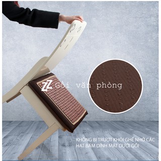 Gối lót ghế ngồi đệm mắt trúc mát glm-01
