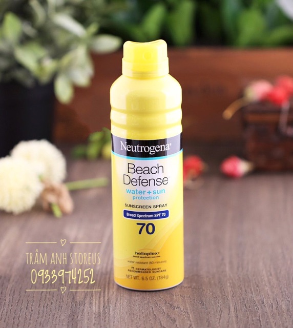 Xịt chống nắng Neutrogena Beach Defense SPF 70 (Date 2022) | BigBuy360 - bigbuy360.vn