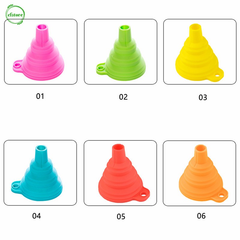 Phễu Silicon Có Thể Xếp Gọn Tiện Lợi