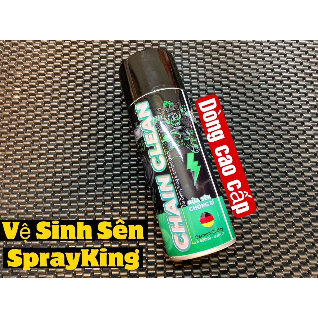 Compo dưỡng sên, vệ sinh Sên, Phục Hồi Nhựa Nhám Sprayking