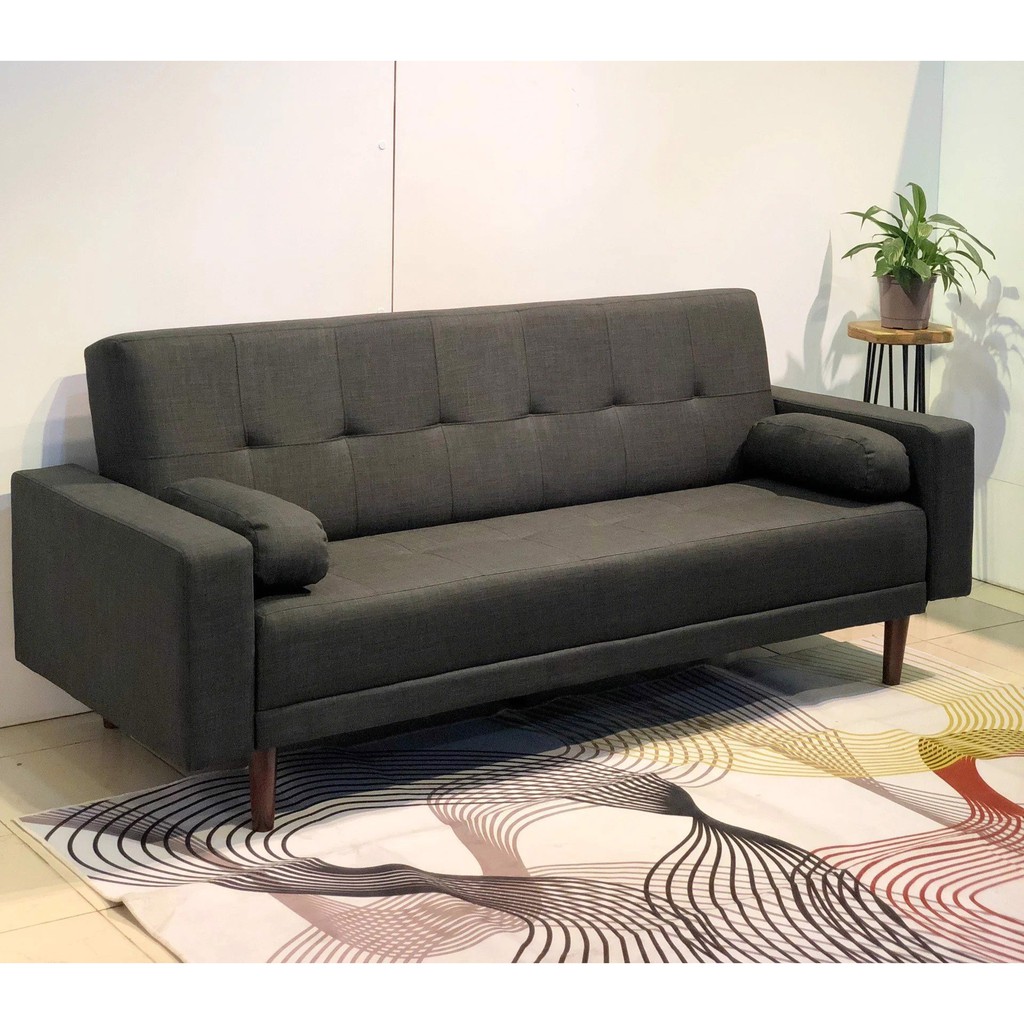 Sofa giường Adora cho 2 người nằm 2m1x80x90cm- Có Tay Vịn dễ tháo rời