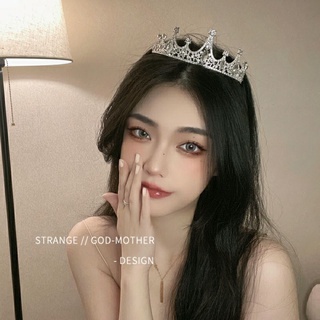 Vương miện công chúa đính đá, phụ kiện tóc cô dâu
