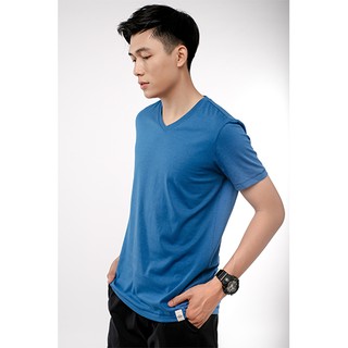 Áo thun basic nam COUPLE TX CỔ TIM MTS 3057
