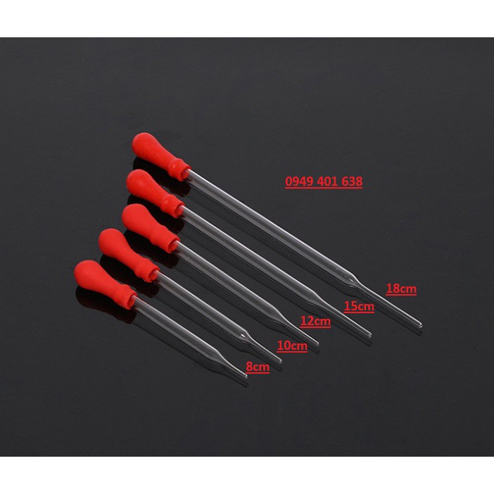 Ống hút thủy tinh Pipet