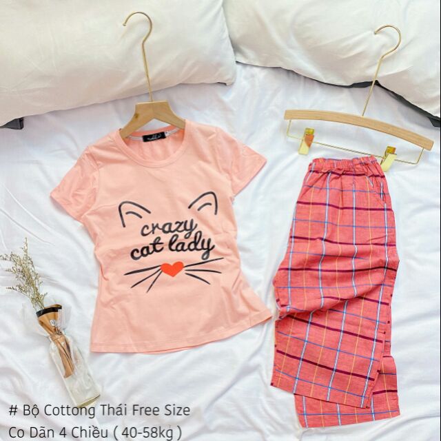Bộ ngố cotton thái