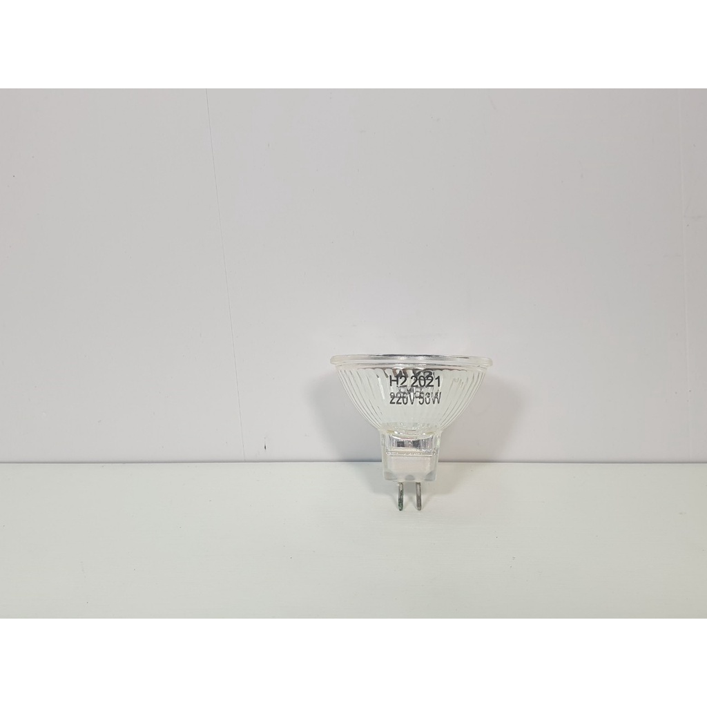 Bóng đèn halogen sợt đốt chén 50W 220V, Đuôi đèn: GX5.3, chén MR16 - Điện nước gia dụng Hoàng Kim