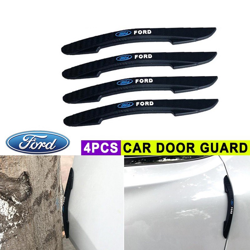 (HÀNG MỚI VỀ) Bộ 4 miếng cao su dán cửa chống xước va đập ô tô FORD