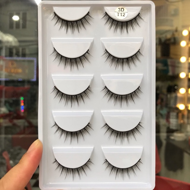 Mi giả tự nhiên 3D 5 cặp cao cấp chính hãng