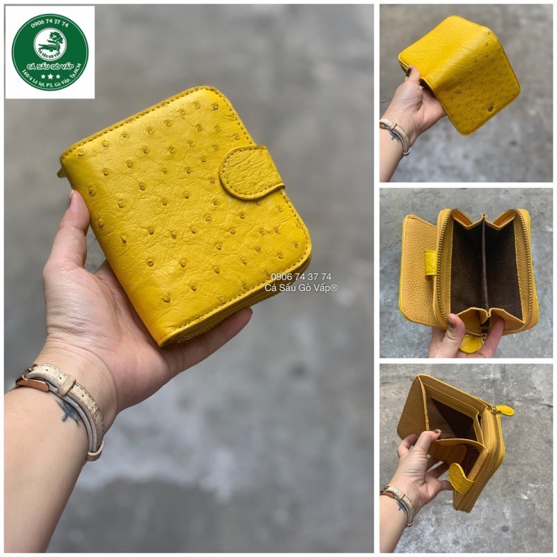 CLUTCH CẦM TAY DA ĐÀ ĐIỂU SIZE 10-12 CA SẤU GÒ VẤP