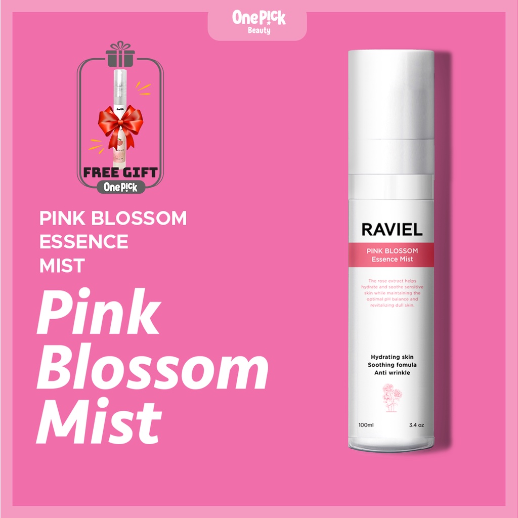 [RAVIEL] PINK BLOSSOM MIST 100ml, da đàn hồi + dưỡng ẩm + làm dịu da cùng một lúc!! | BigBuy360 - bigbuy360.vn