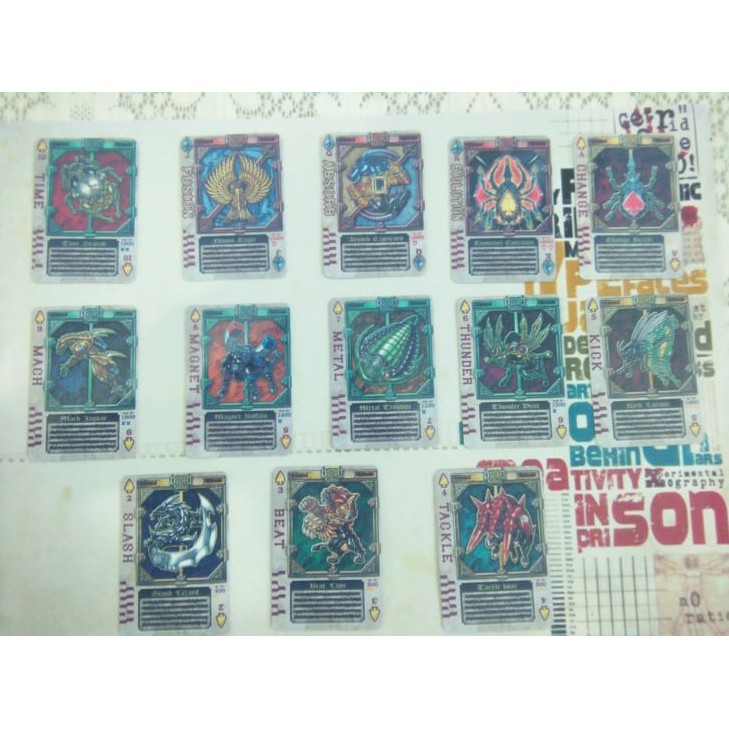 Full bộ Rouze Cards Kamen Rider gồm 75 lá bán lẻ từng loại thẻ - KamiShop - Kamen Rider Card