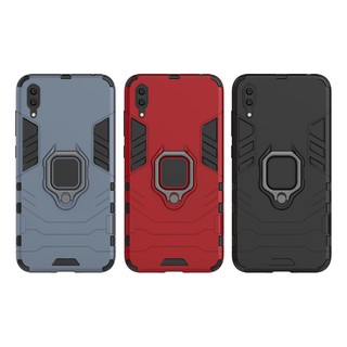 Ốp lưng chống sốc Iron man Huawei Y7 Pro 2019 - Bo viền mặt trước máy 360 độ - Chân chống lưng máy tiện lợi.