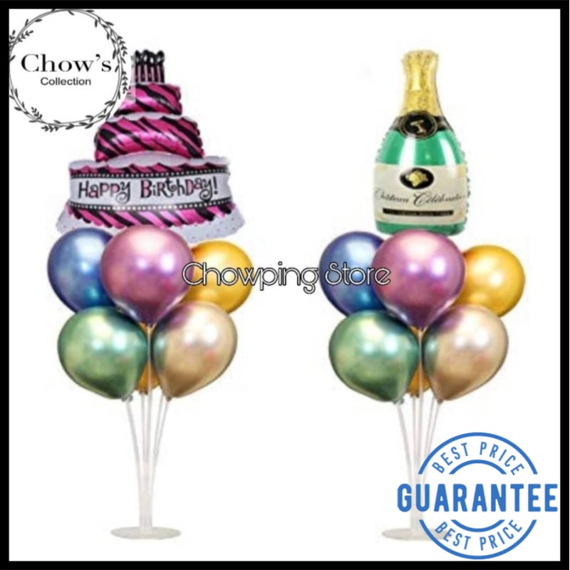 Đế cắm bong bóng trang trí tiệc 7 trong 1