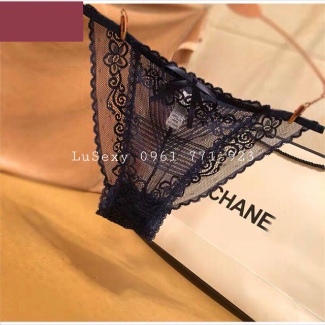 Quần lót nữ cao cấp ren Sexy dây sườn gợi cảm màu đen đỏ trắng hồng - shop đồ lót nam nữ đẹp giá rẻ lusexy | BigBuy360 - bigbuy360.vn