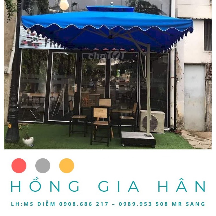 Dù Vuông Lệch Tâm Hgh D05