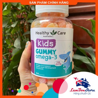 KẸO DẺO GUMMY BỔ SUNG OMEGA 3 - Healthy Care Hàng Sẵn