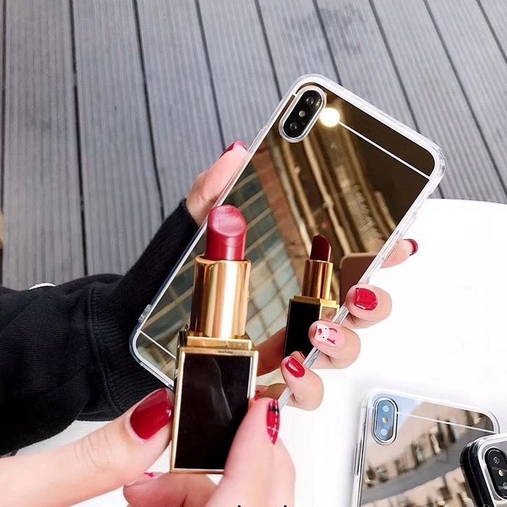 Ốp Điện Thoại Kiểu Gương Trang Điểm Cho Vivo Y17 Y15 Y12 Y11 Y30 Y50 Y53 Y71 Y91 S1 S1pro Y81 Y91C V9