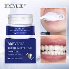 [Hàng Nhập Khẩu] Breylee Bột Làm Trắng Răng Đánh Răng Tẩy Trắng Răng Hiệu Quả Teeth Whitening White Pearl Powder 30G