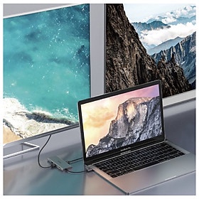 BỘ CHUYỂN ĐỔI WIWU ALPHA A11312H 11 IN 1 USB TYm, Khả Năng Tương Thích Rộng Rãi - Hàng Chính Hãng