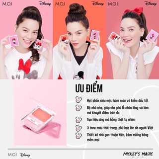 Phấn má hồng hồ ngọc hà - phấn má hồng mickey - má hồng moi