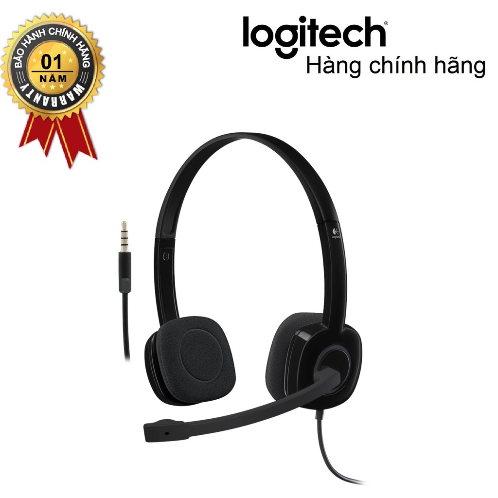 Tai nghe chụp tai Logitech H151 - Mic khử tiếng ồn | BigBuy360 - bigbuy360.vn