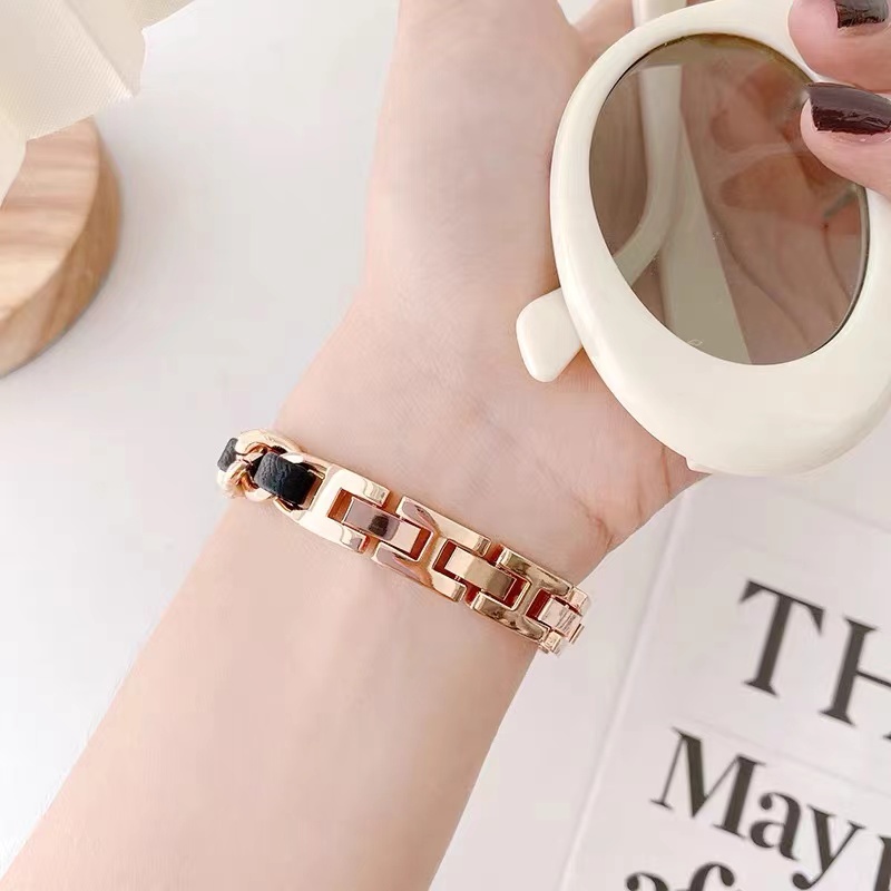 Dây Đeo Inox Cho Đồng Hồ Thông Minh Apple Watch SE Series 7 6 5 4 45mm 41mm 40mm 44mm iWatch 3 42mm 38mm