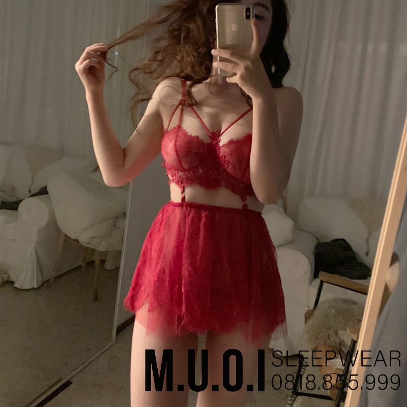 SX 2-VÁY NGỦ REN QUẢNG CHÂU SEXXY-MUỐI SLEEPWEAR | BigBuy360 - bigbuy360.vn