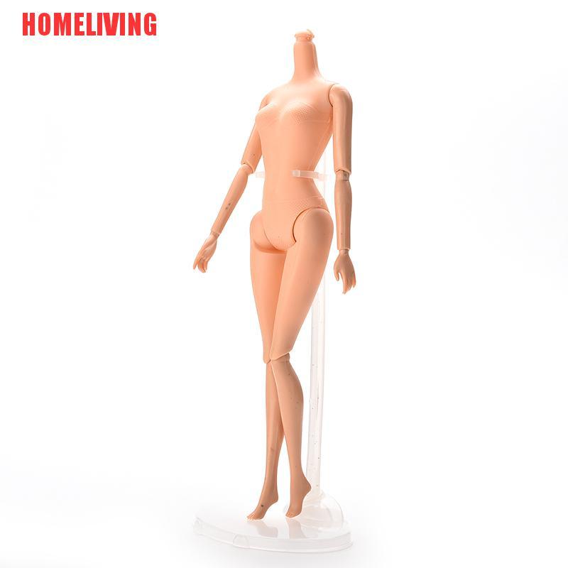 1 X Móc Treo Quần Áo Búp Bê Bằng Nhựa Màu Trắng