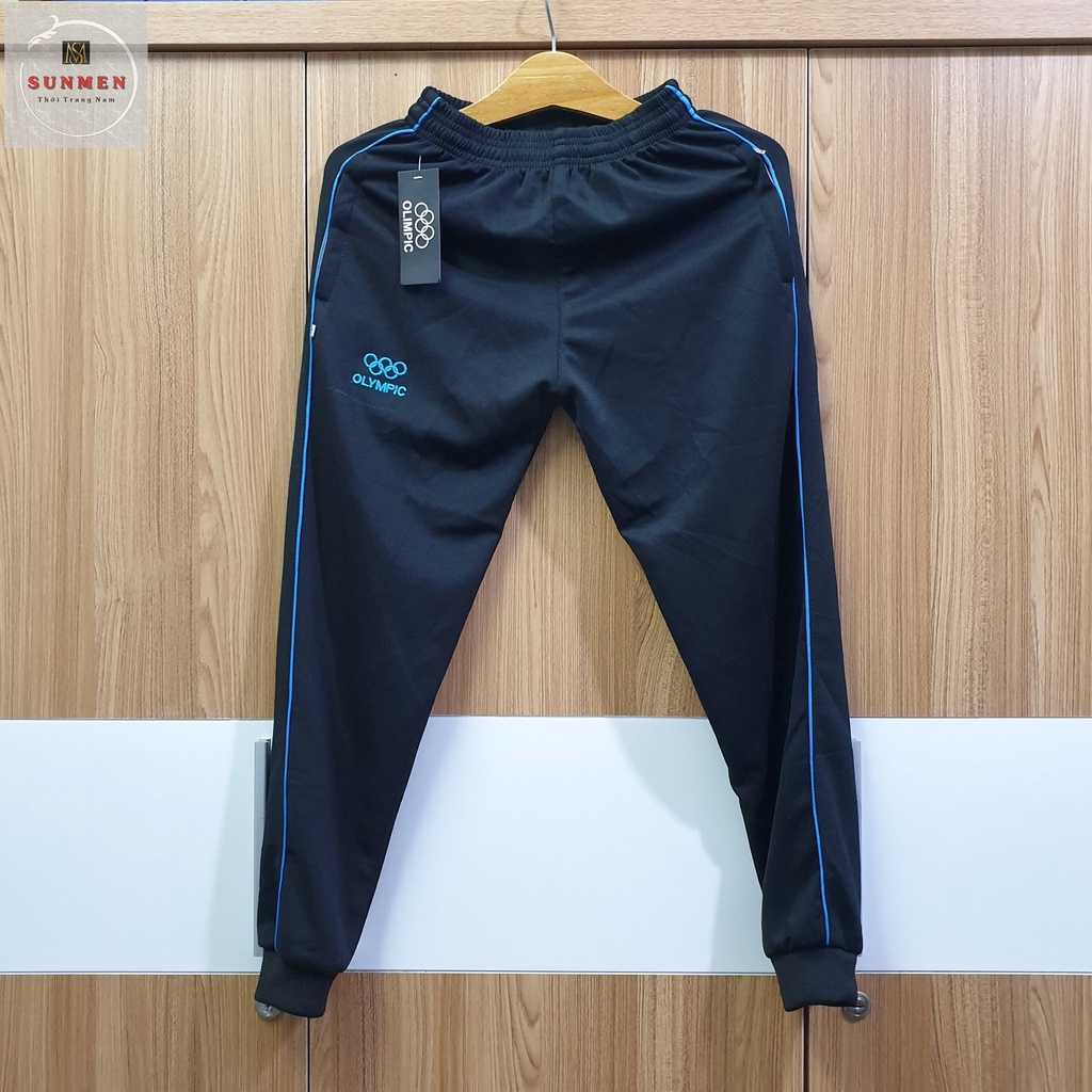 [HCM] Quần thể thao nam dài tập gym chạy bộ jogger kiểu dáng thể thao hiện đại, chất poly cotton thun co giãn 4 chiều