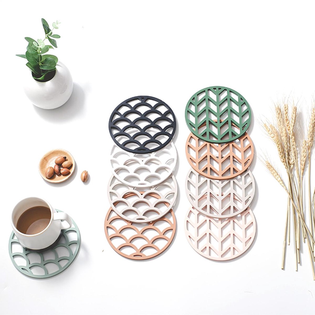 Tấm Lót Nồi Bằng Silicone Cách Nhiệt Tiện Dụng